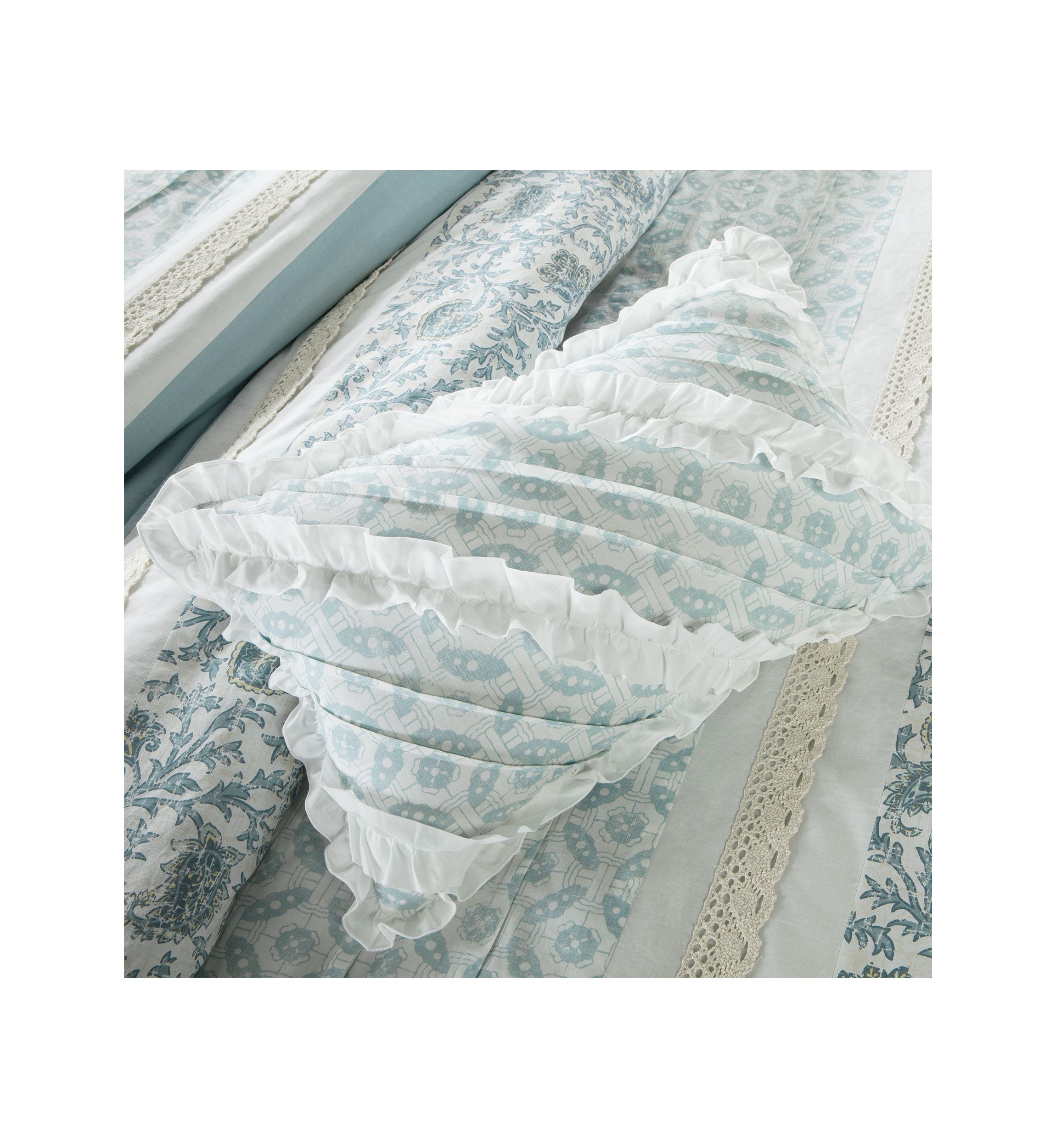 Dawn 9 Piece Cotton Percale Comforter Set