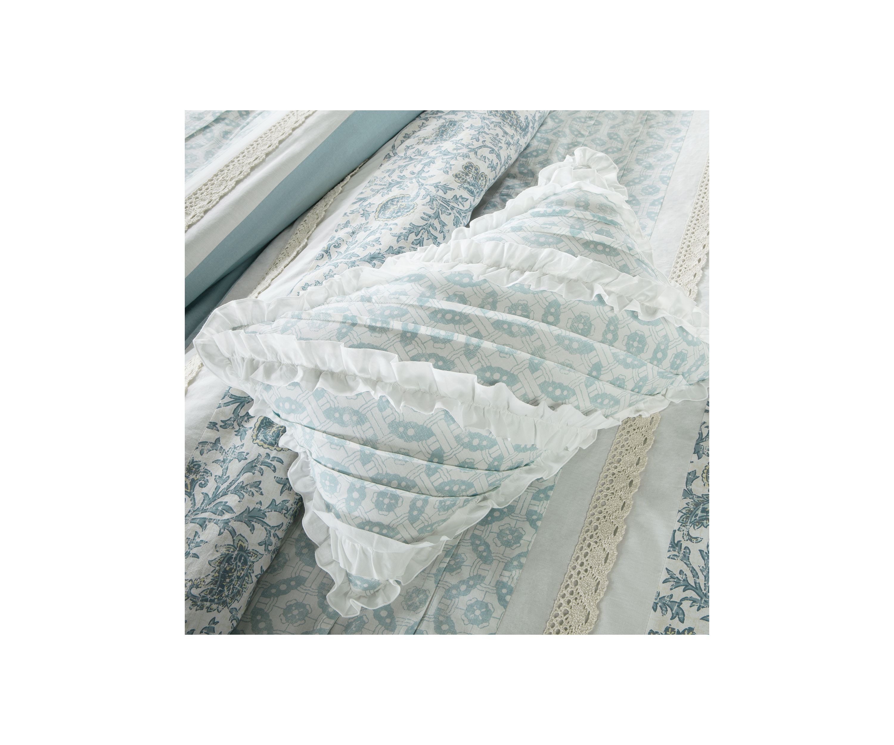 Dawn 9 Piece Cotton Percale Comforter Set