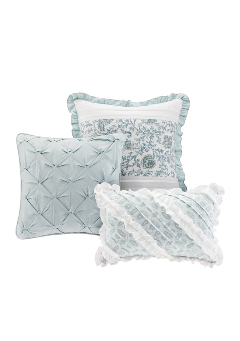 Dawn 9 Piece Cotton Percale Comforter Set