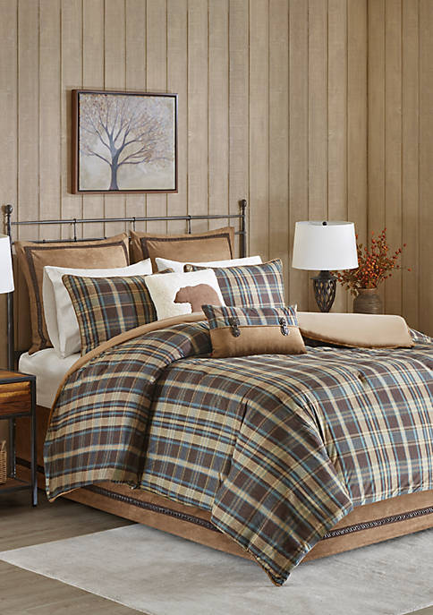 Woolrich Hadley Plaid Comforter Set Belk, Woolrich King Size Bedding