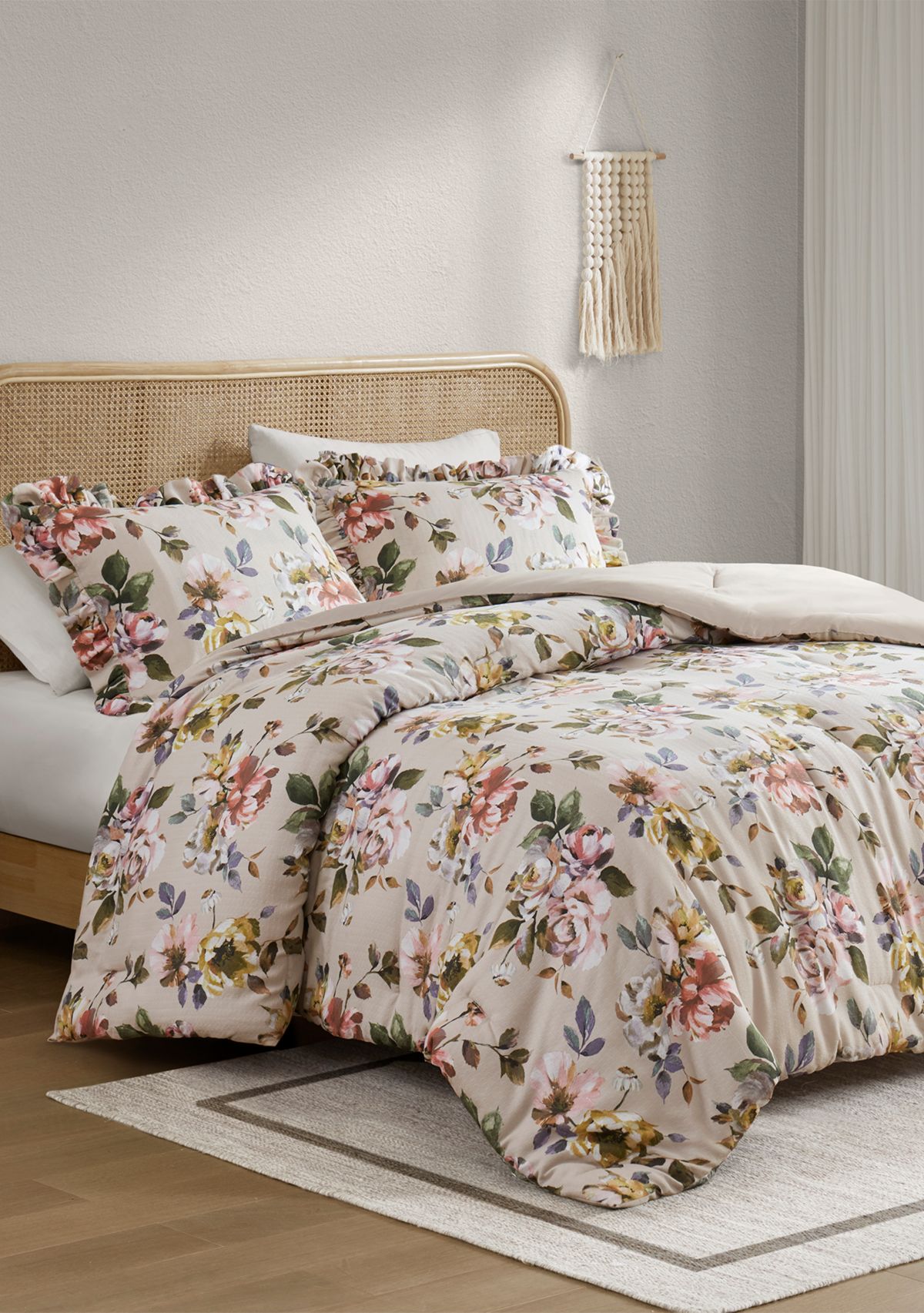 Floral Comforter Set