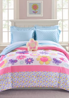 MiZone Kids Butterfly Garden Comforter Set | belk