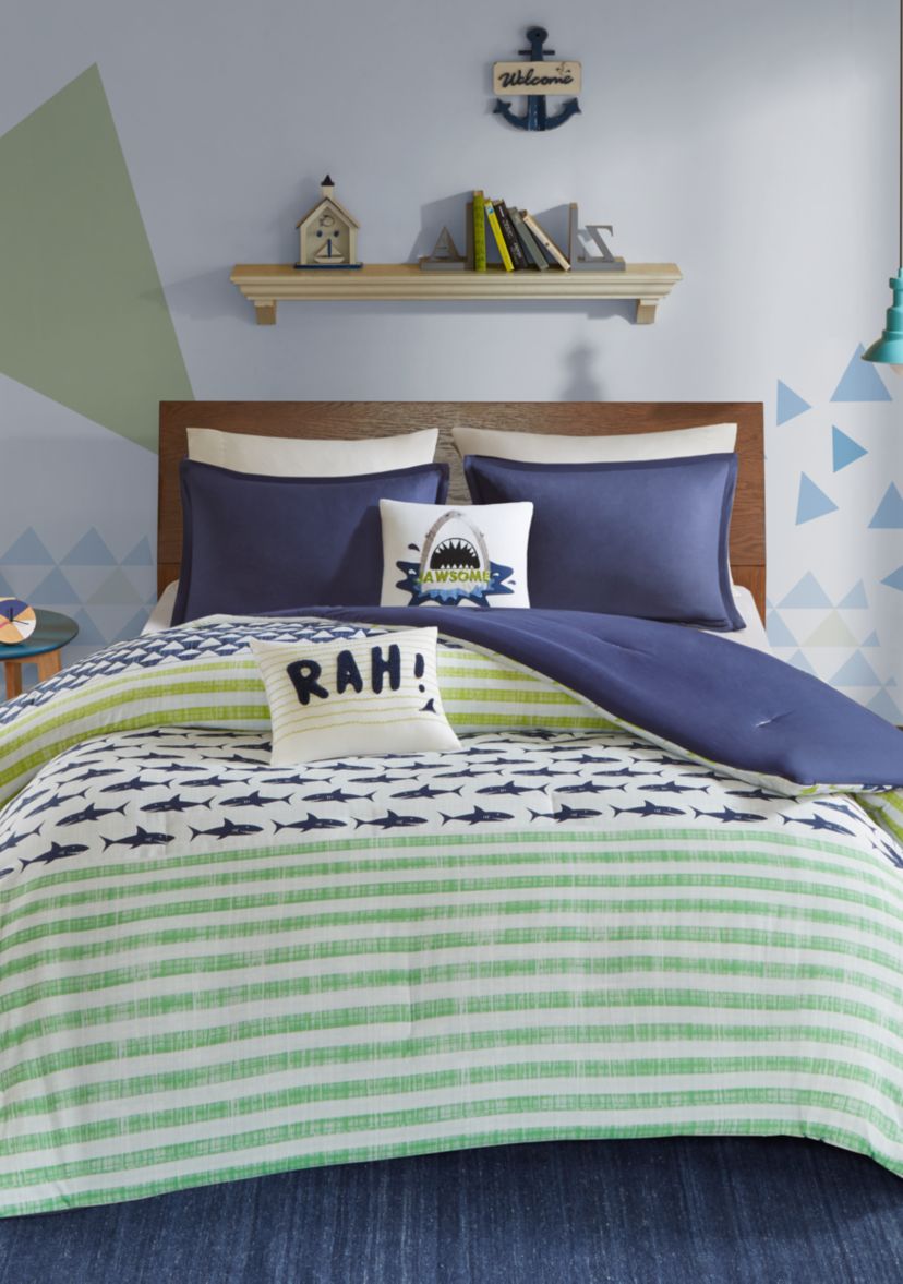 Finn Shark Comforter Set