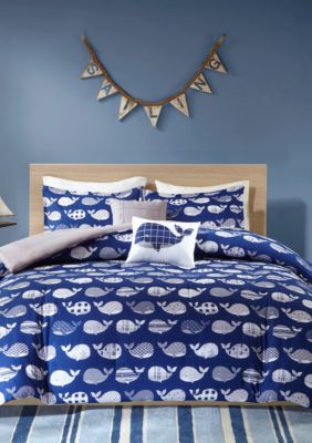 Urban Habitat Kids Moby Whale Comforter Set Belk