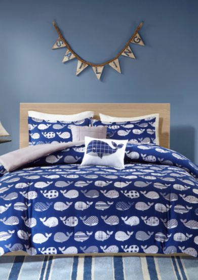 Moby Whale Comforter Set