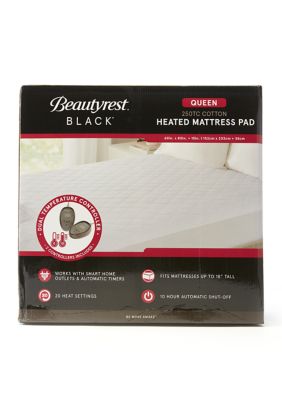 Beautyrest black heated discount mattress pad manual