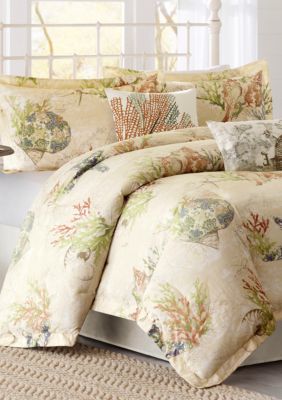 Harbor House Summer Beach Multicolored Queen Comforter Set 92 In