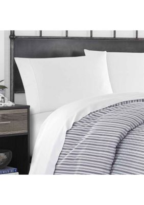 Nautica Coleridge Stripe Duvet Cover Bonus Set Belk