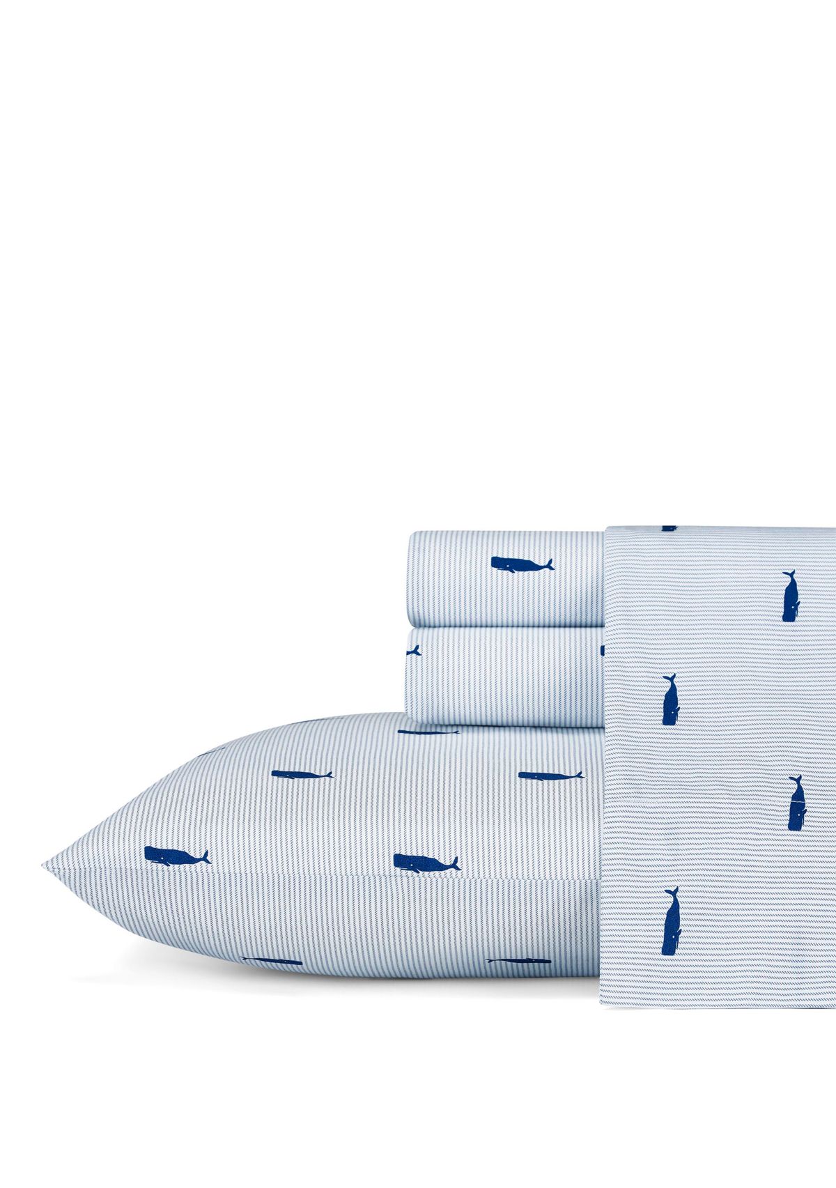 Whale Stripe Sheet Sets