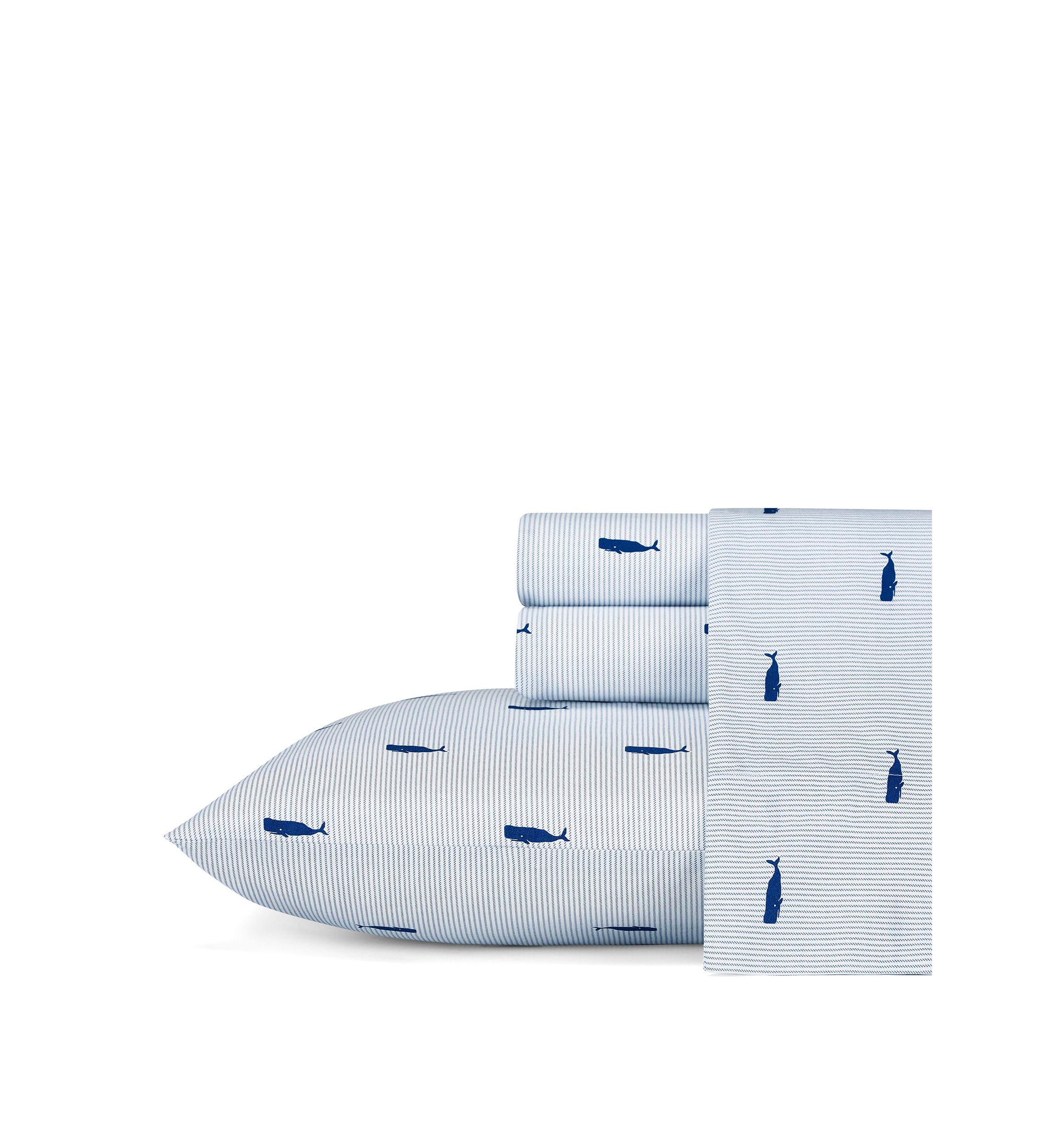Whale Stripe Sheet Sets