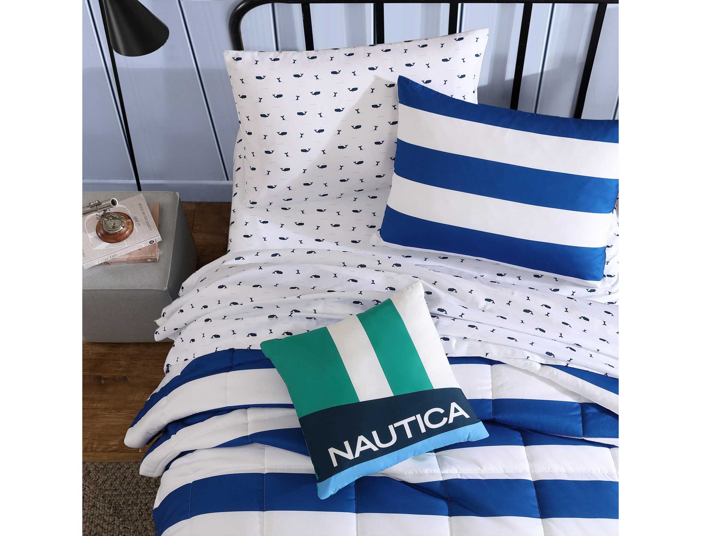 Huck Stripe Microfiber Comforter Bonus Set