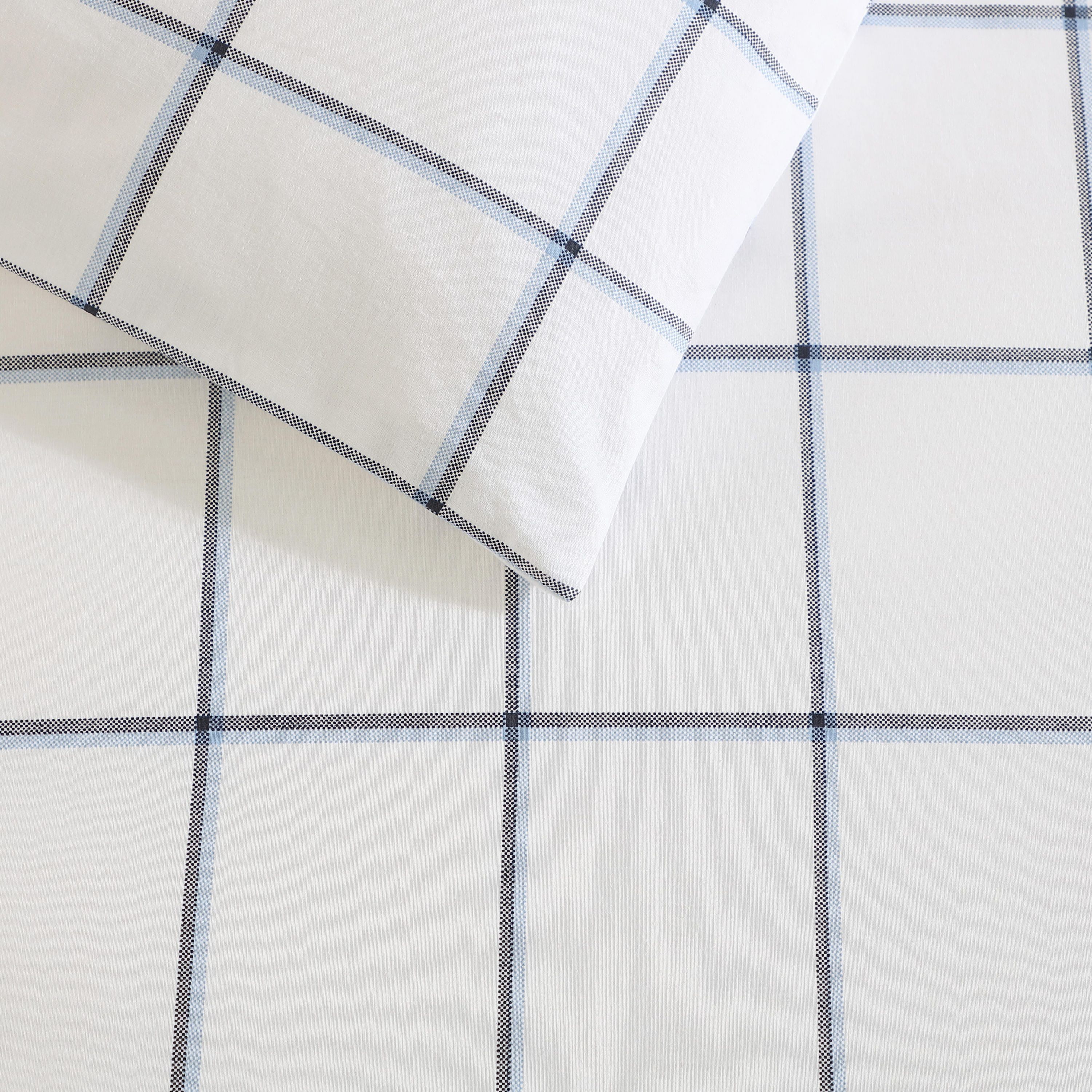 Plot Cotton Duvet Cover Set