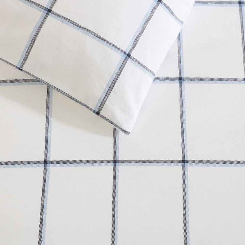 Plot Cotton Duvet Cover Set
