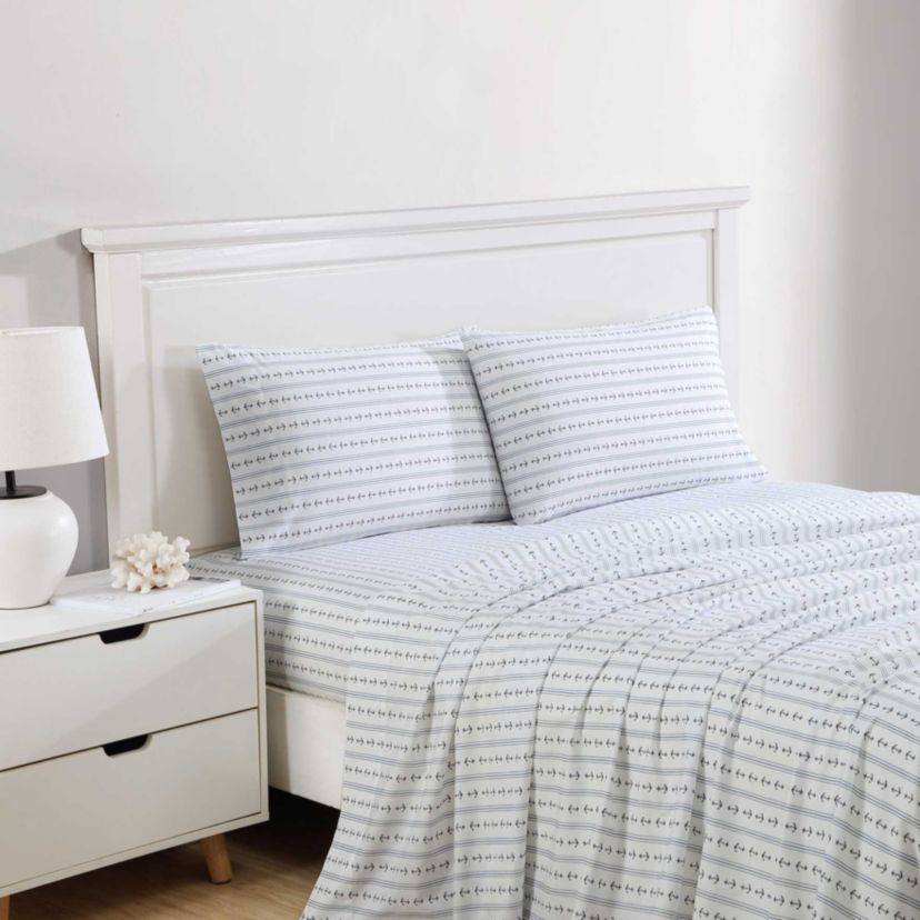 Anchor Lines Cotton Sheet Set