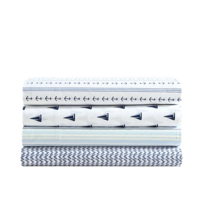 Anchor Lines Cotton Sheet Set