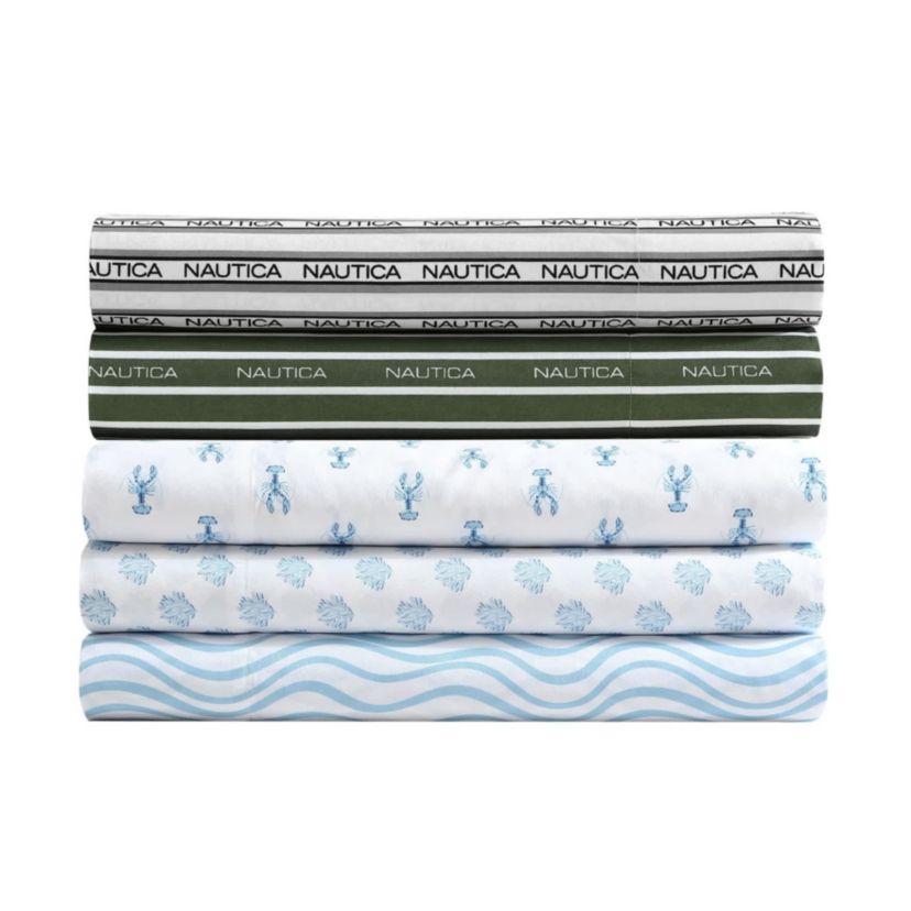 Coastal Coral Microfiber Sheet Set