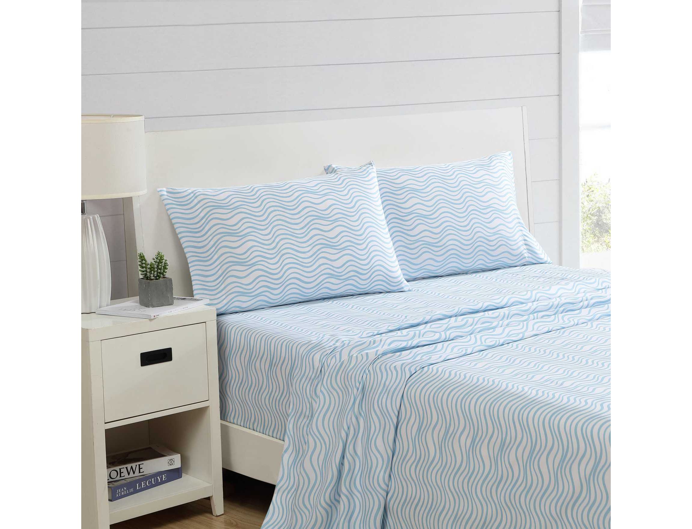 Lineary Waves Microfiber Sheet Set