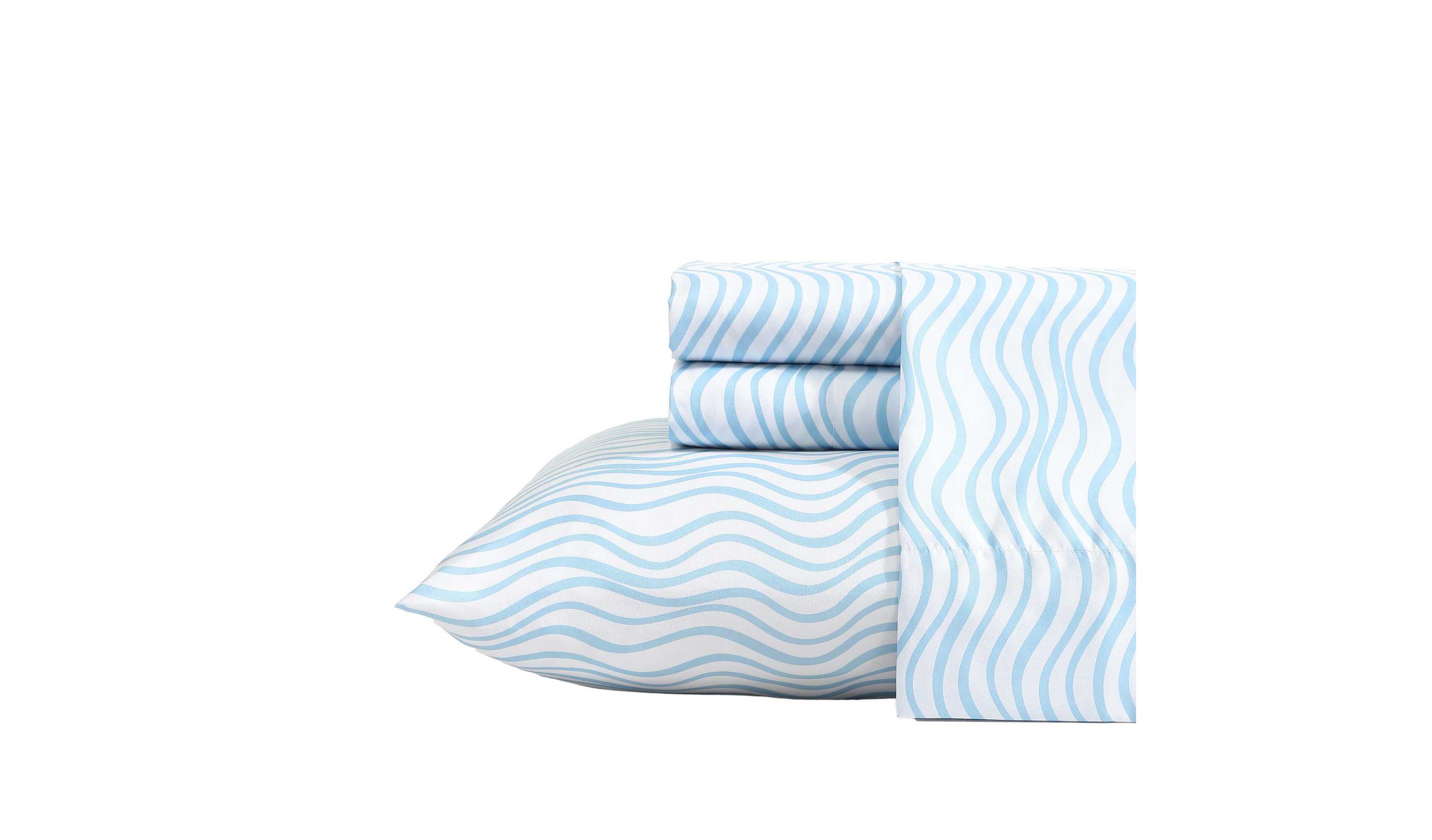 Lineary Waves Microfiber Sheet Set