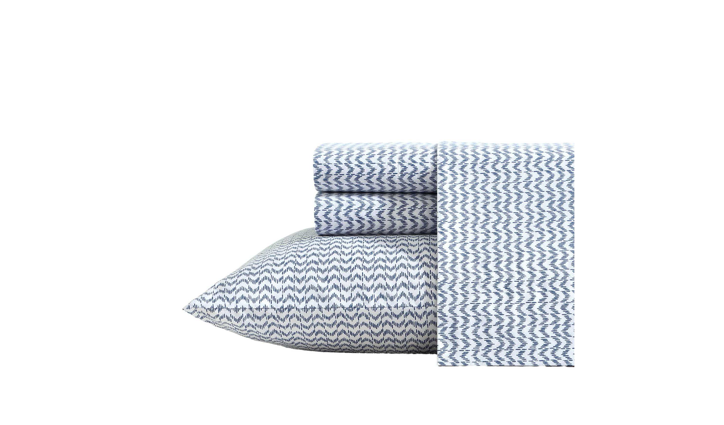 Ikat Wave Cotton Sheet Set