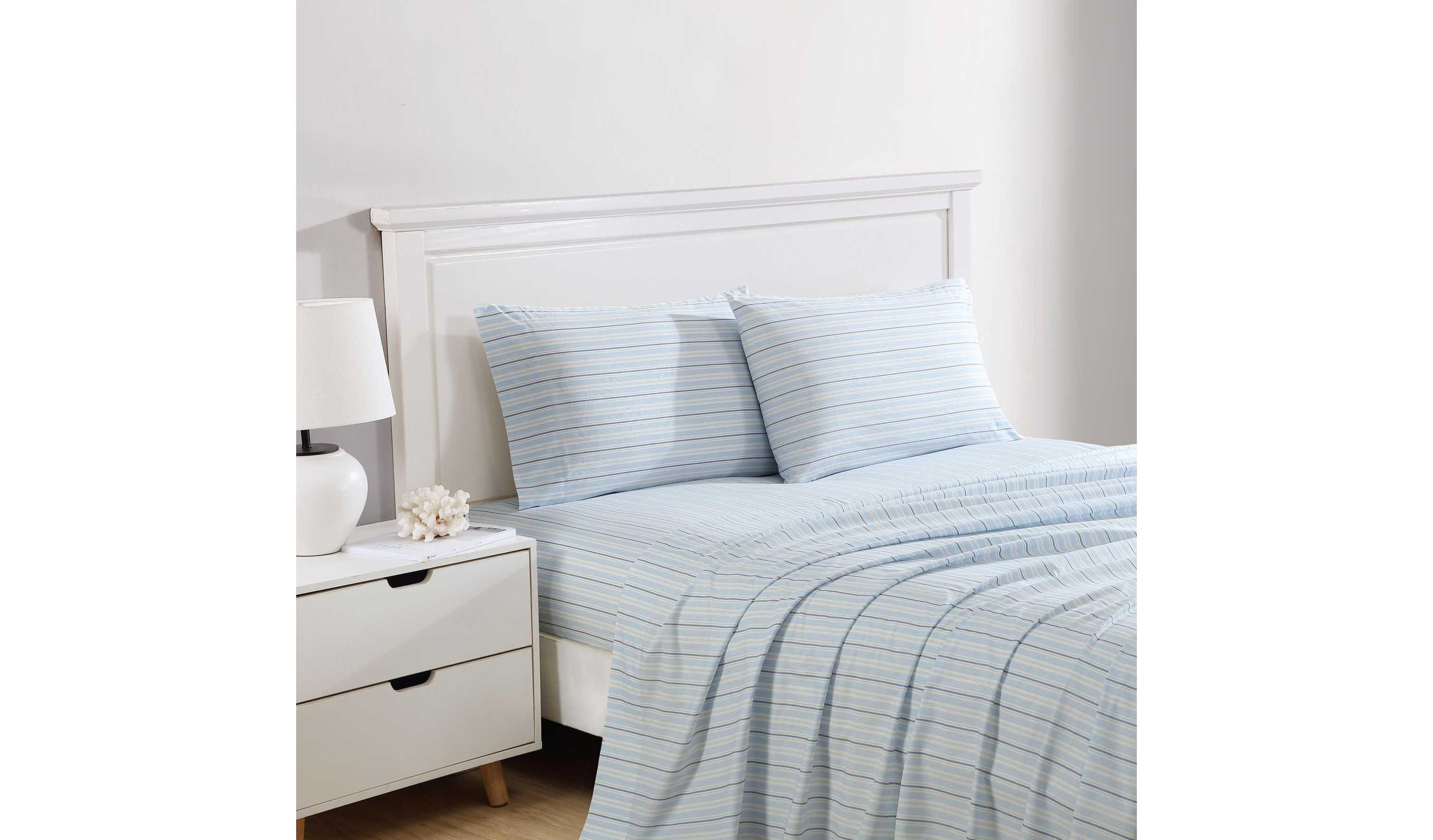 Camp Stripe Cotton Sheet Set