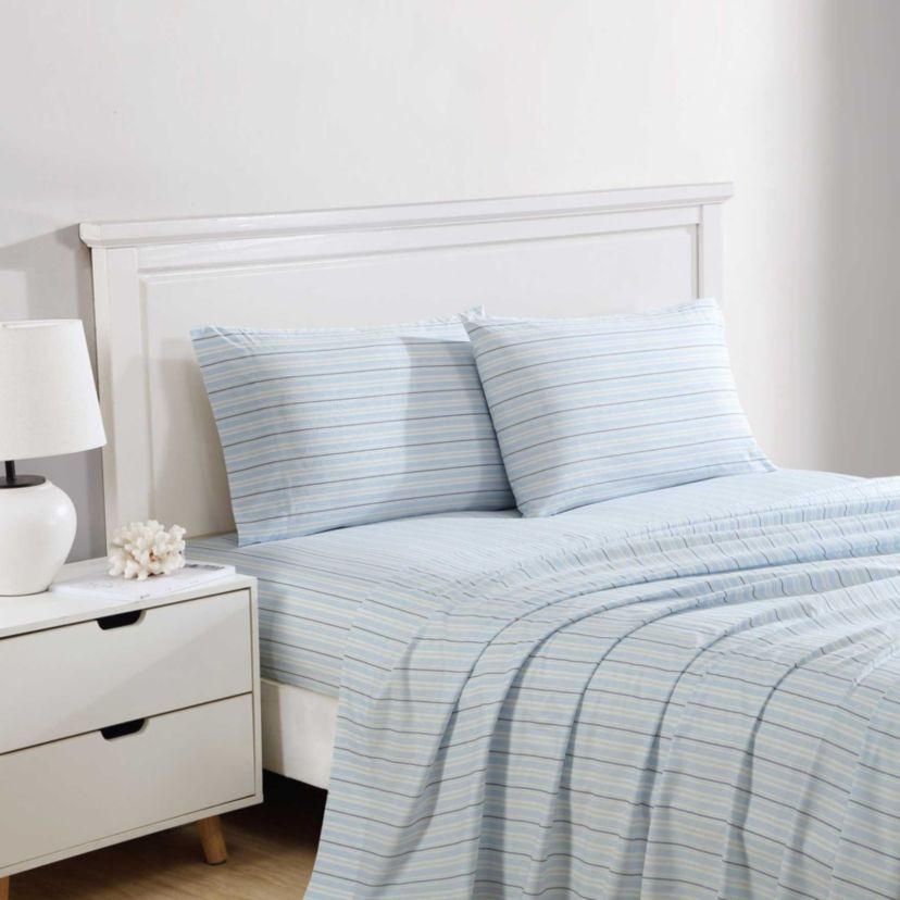 Camp Stripe Cotton Sheet Set