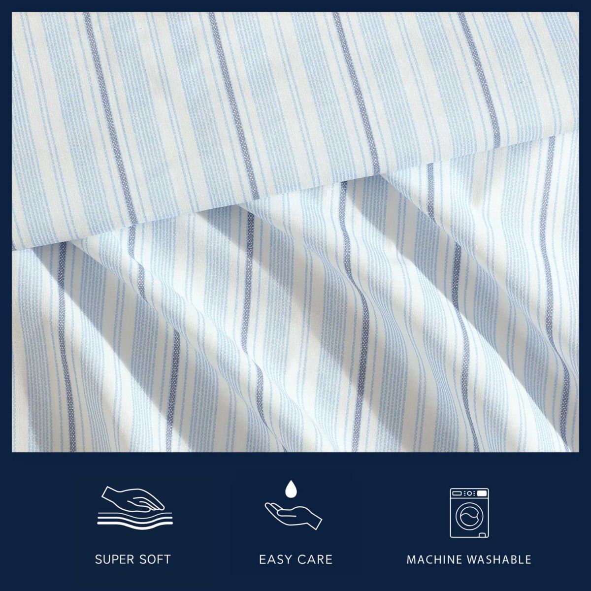 Camp Stripe Cotton Sheet Set