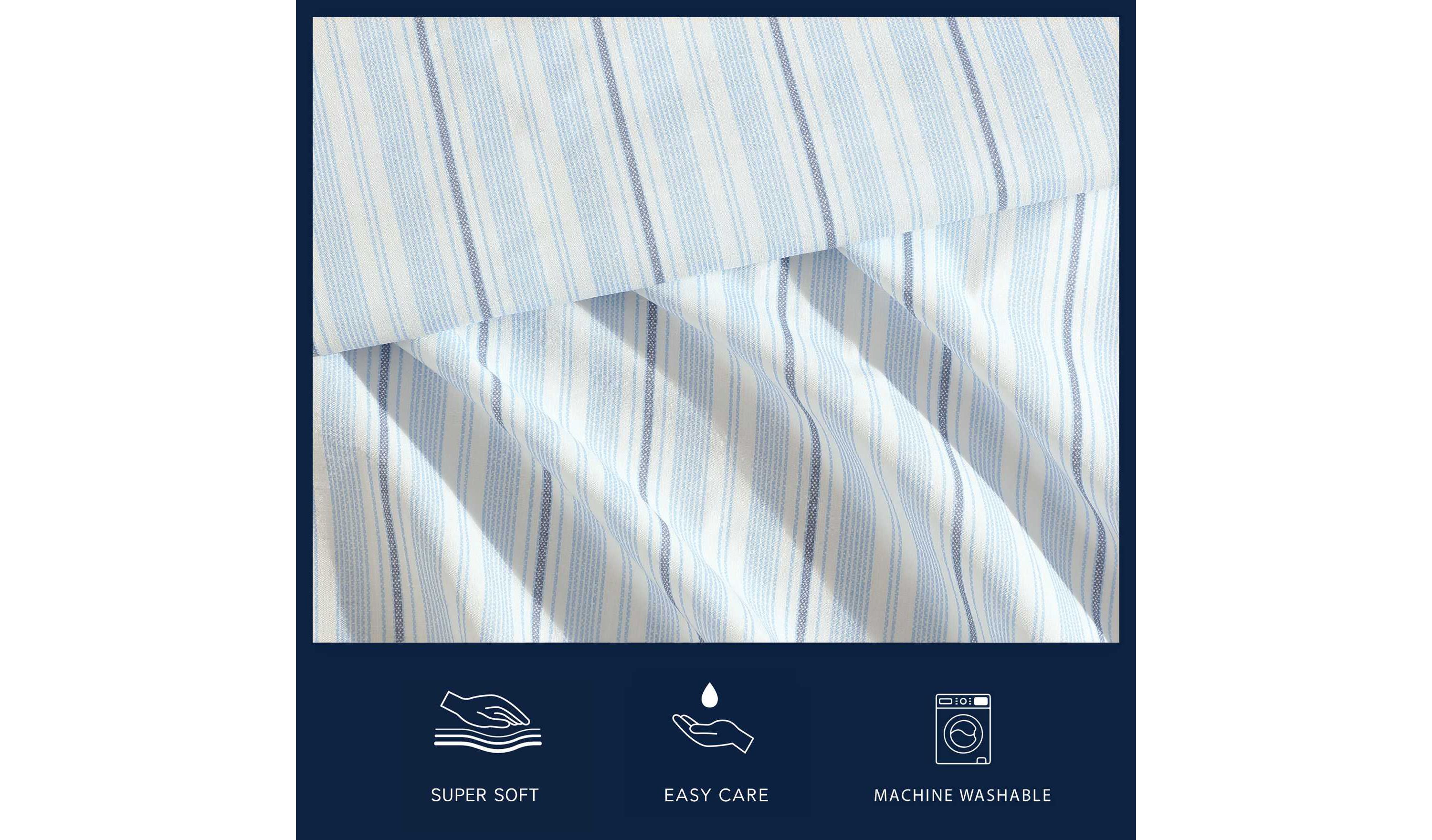 Camp Stripe Cotton Sheet Set