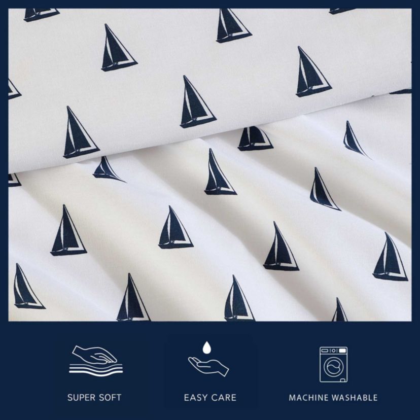 Windtale Boat Cotton Sheet Set