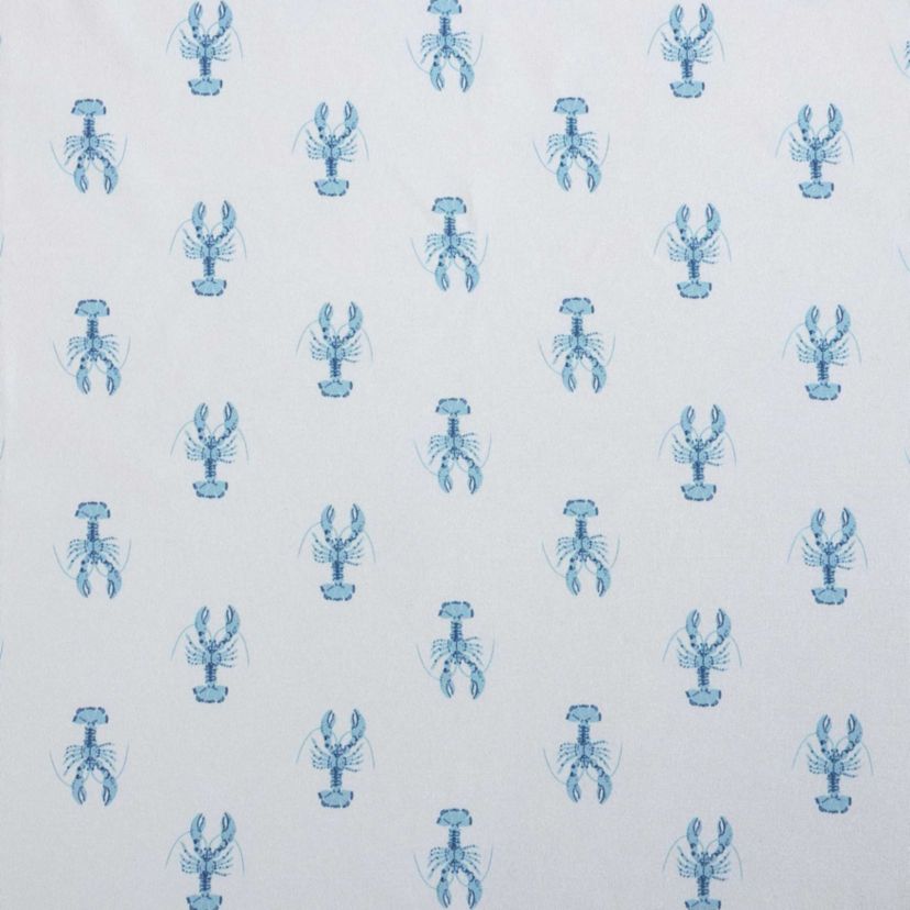 Nantucket Lobster Microfiber Sheet Set
