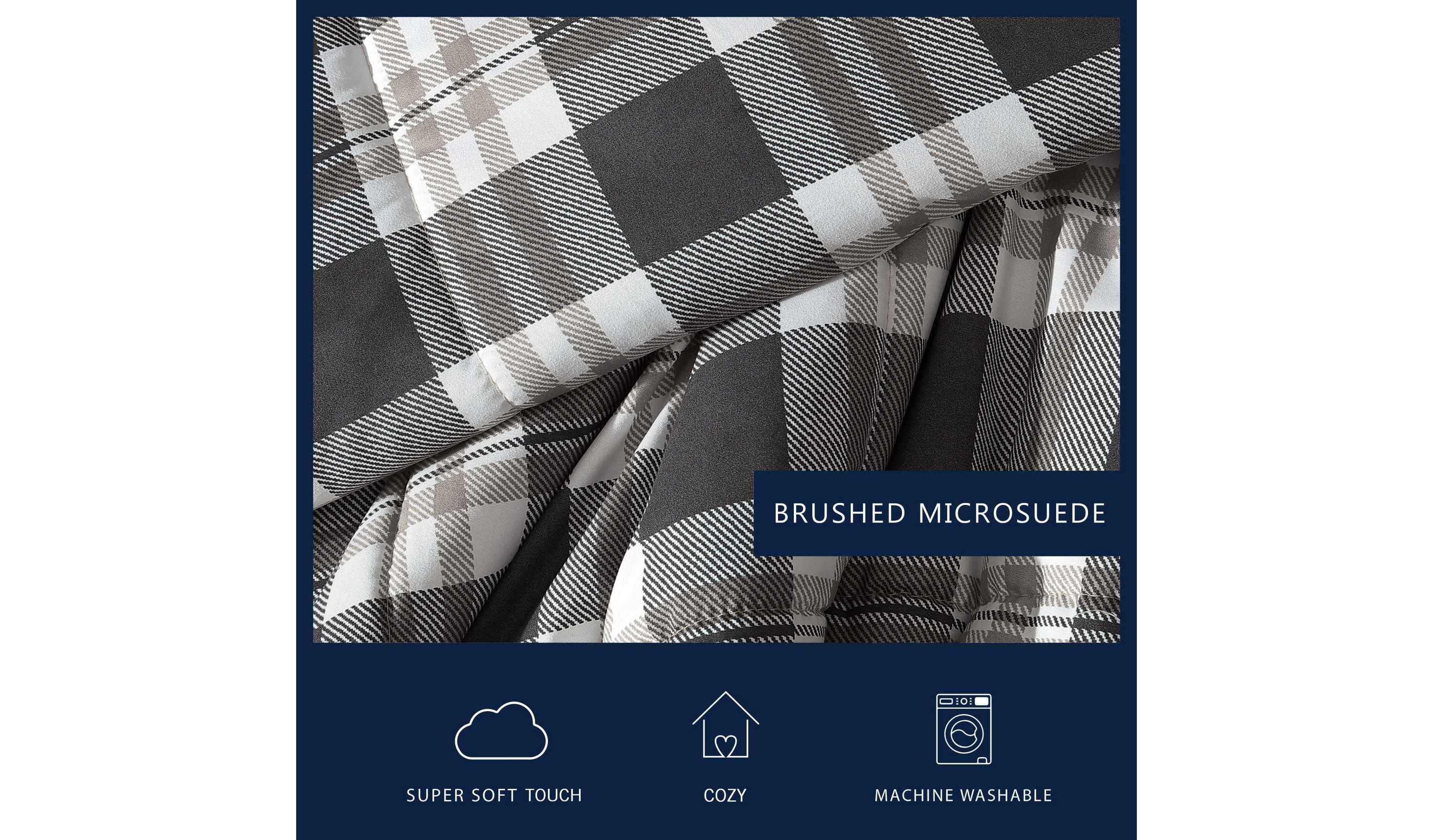 Lewes Microfiber Comforter Set