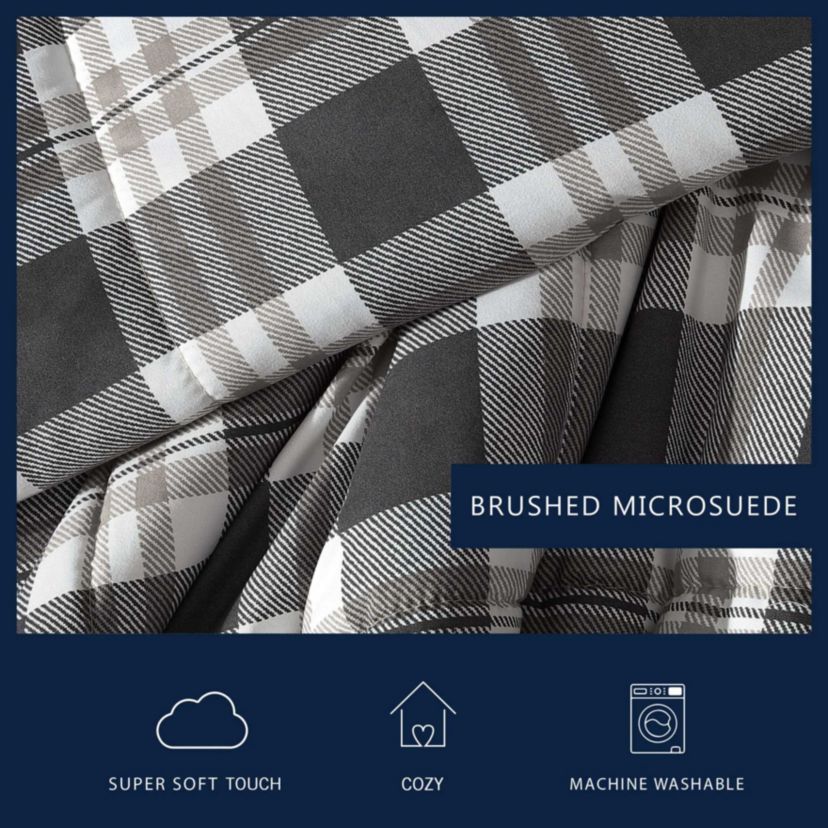 Lewes Microfiber Comforter Set
