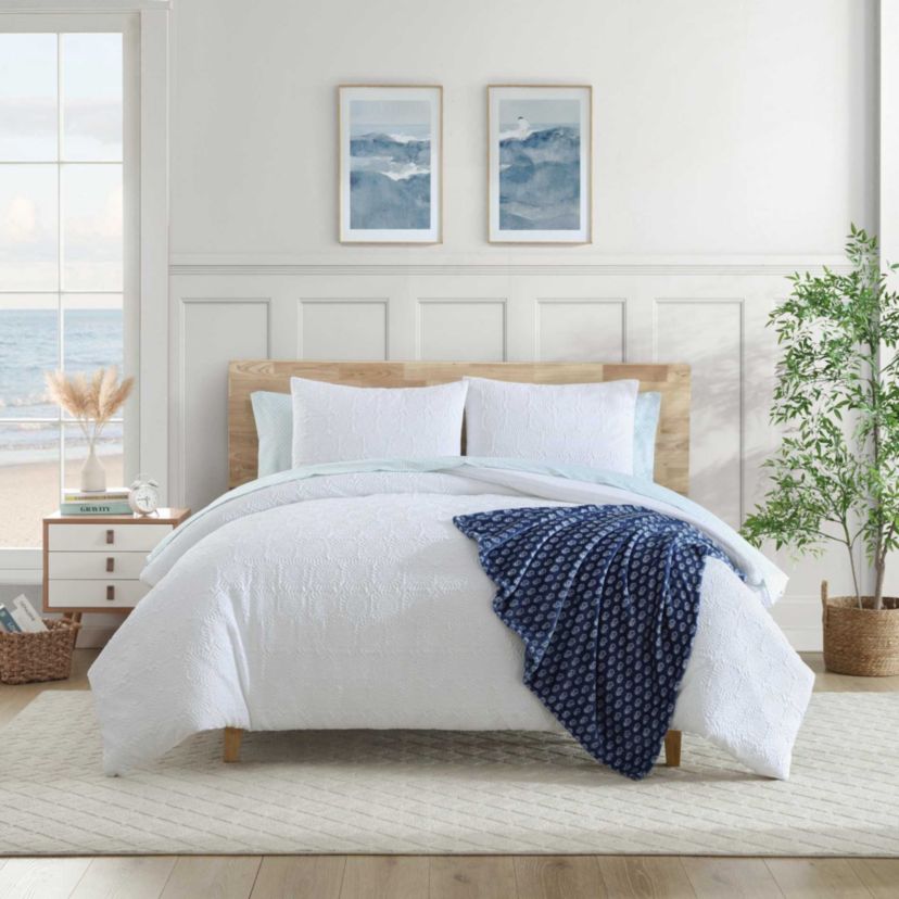 Embossed Sunflower Microfiber Comforter Set