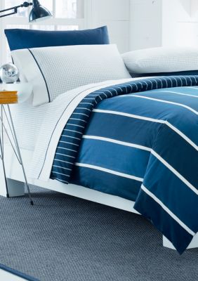 Nautica Knots Bay Navy Twin Xl Comforter Set 86 In X 66 In Belk