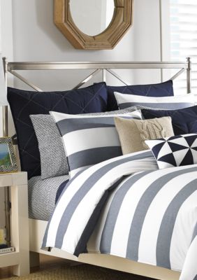 Nautica Lawndale Navy Euro Sham 26-in. x 26-in. | belk