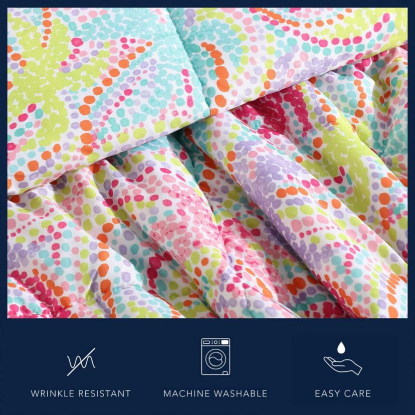 Sutton Palm Trees Microfiber Comforter Sham Bonus Set