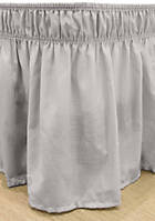 Wrap Around Solid Ruffled Bed Skirt