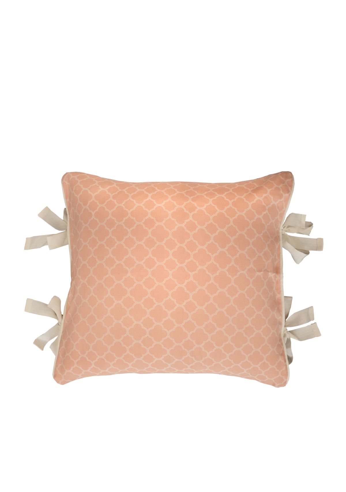 SP18 FLEURETTA SLATE SIDE BOW PILLOW:18 18:SLATE