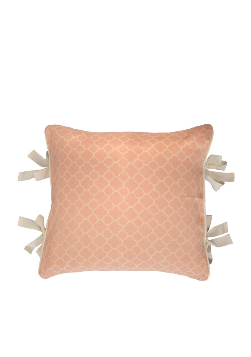 SP18 FLEURETTA SLATE SIDE BOW PILLOW:18 18:SLATE