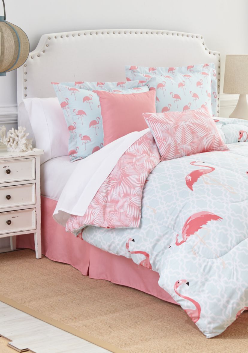 Flamingo 6-Piece Bed-In-A-Bag