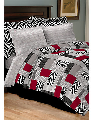 Sander Sales Nairobi 8 Piece Bedding Ensemble Online Only Belk