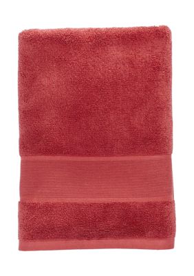 biltmore hand towel brown rectangle 100% cotton modern