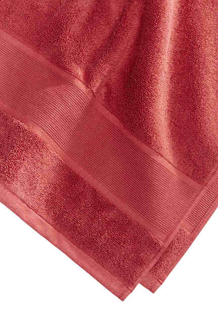 Biltmore Egyptian Towel Collection, Red, Washcloth, Cotton