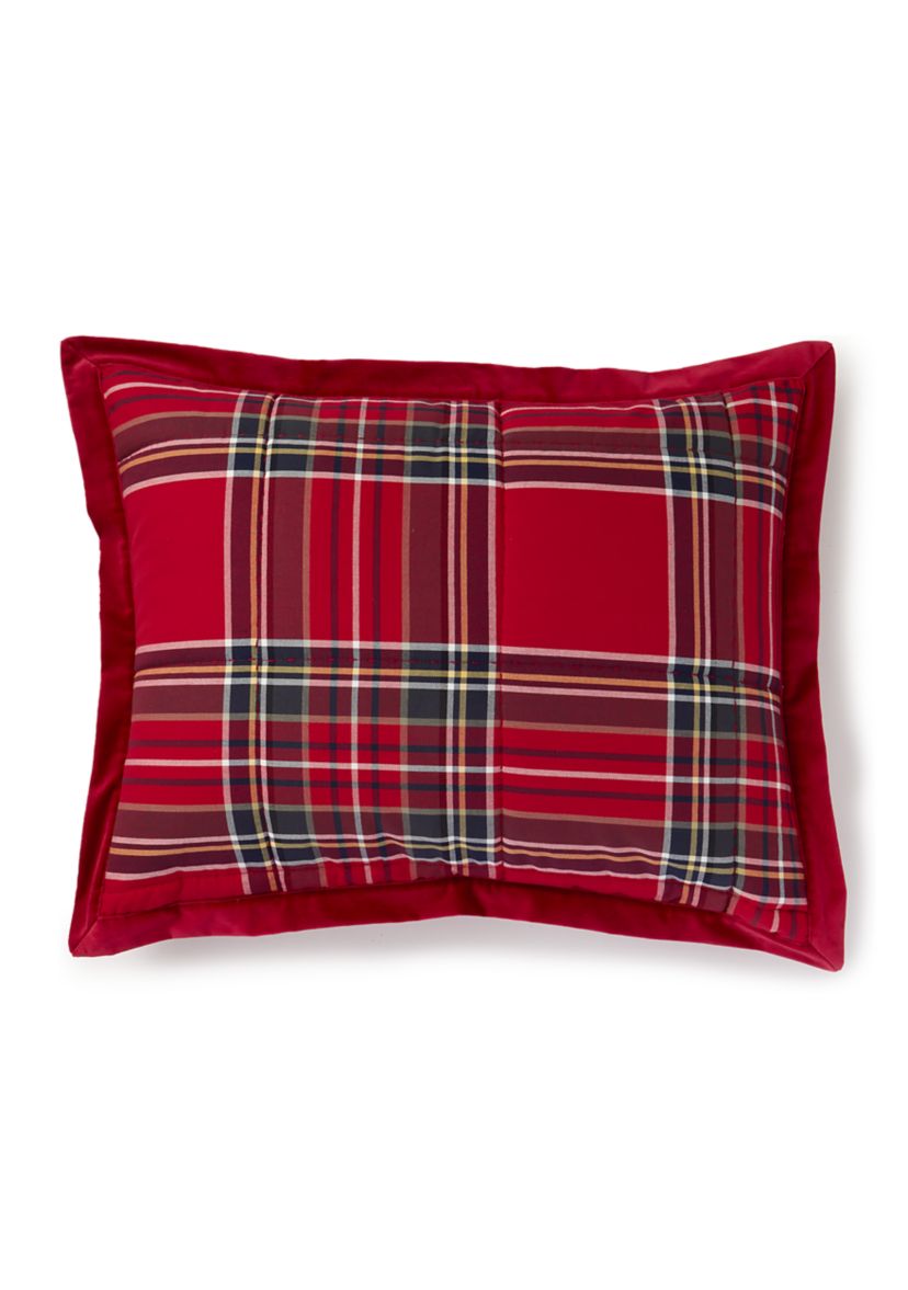 Holiday Plaid Quilt Set