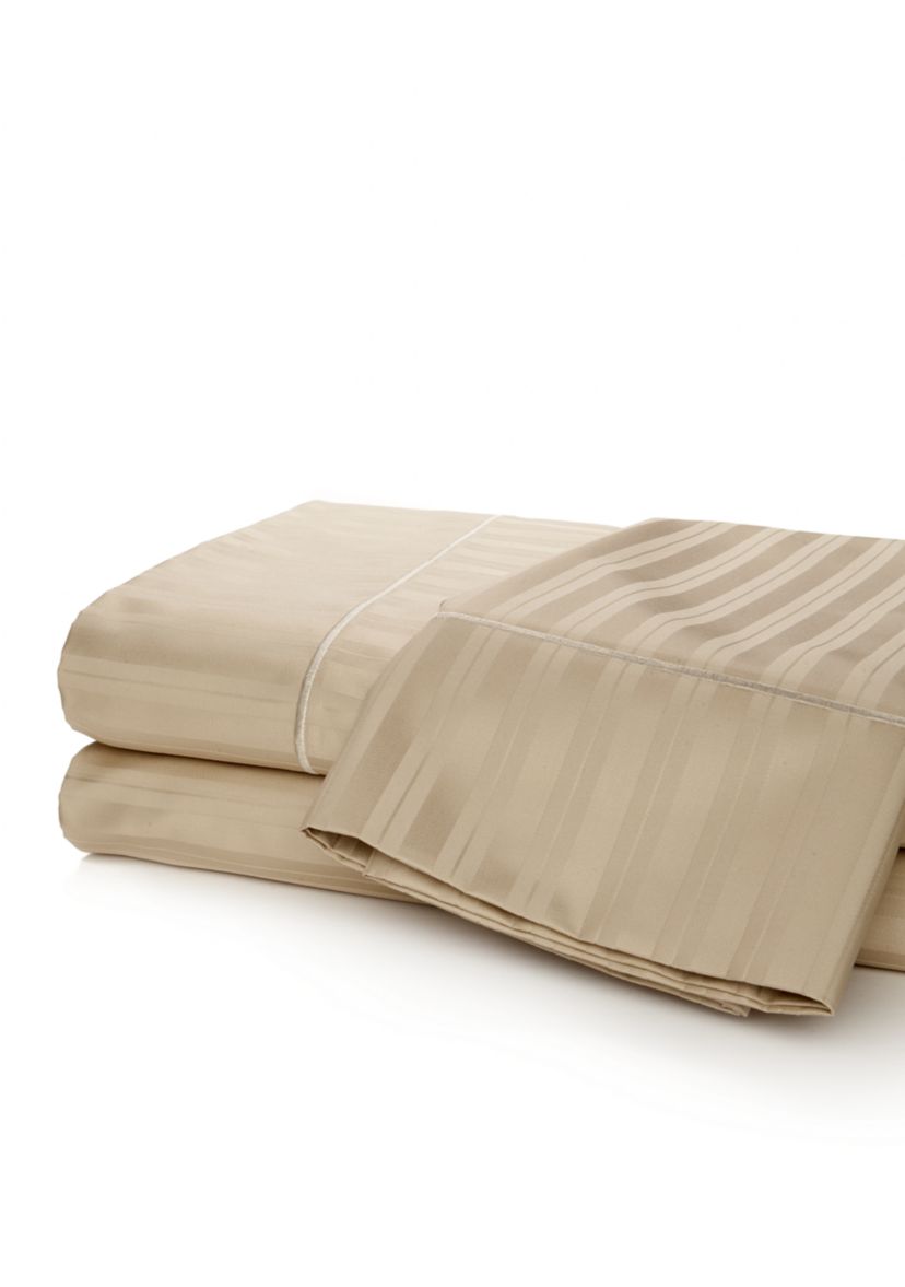 Century Damask Stripe Sheet Sets 100% Egyptian Cotton