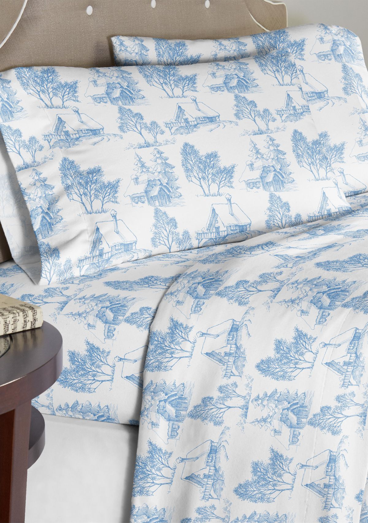 180 GSM Cotton Flannel Sheet Set