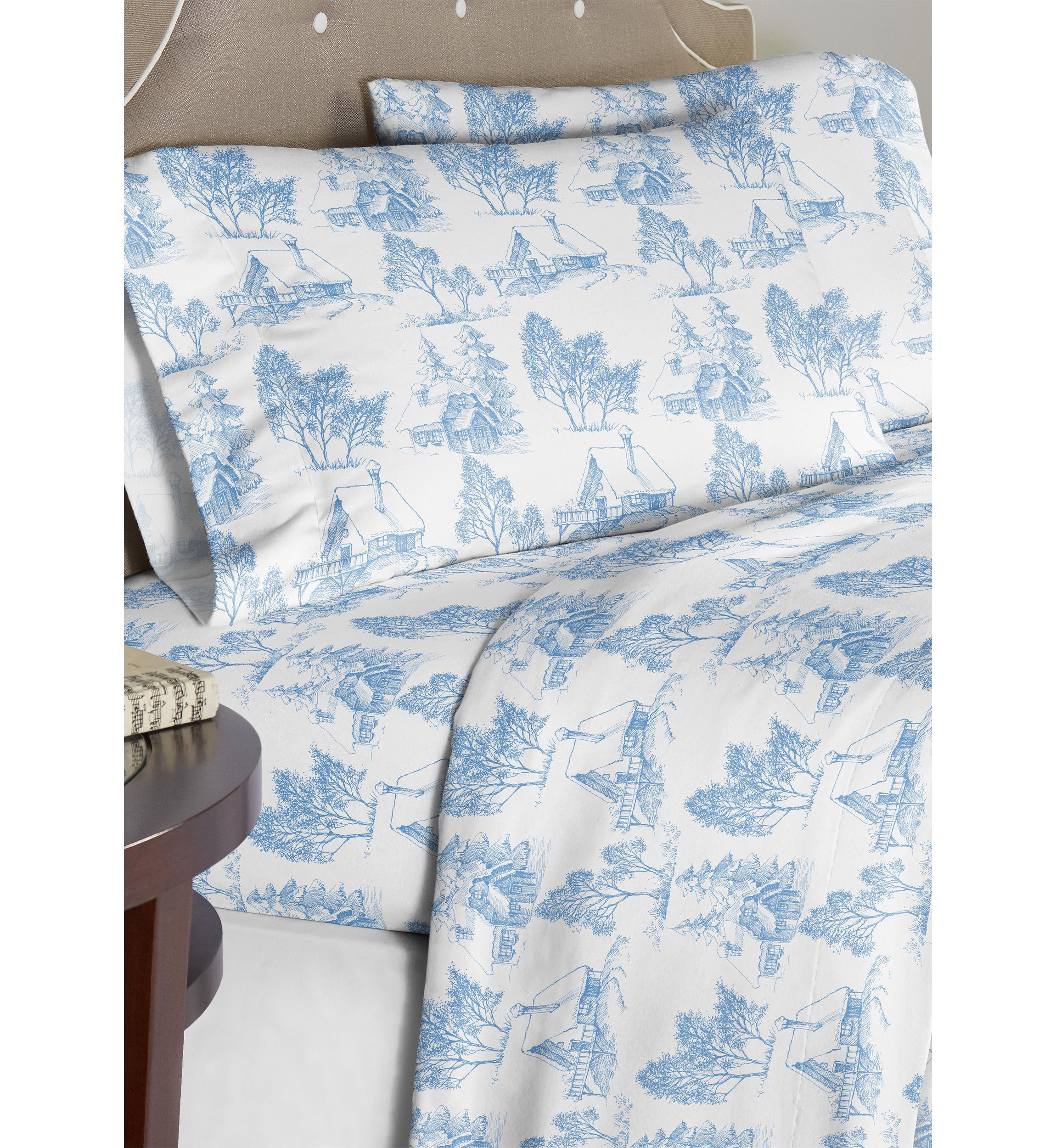 180 GSM Cotton Flannel Sheet Set