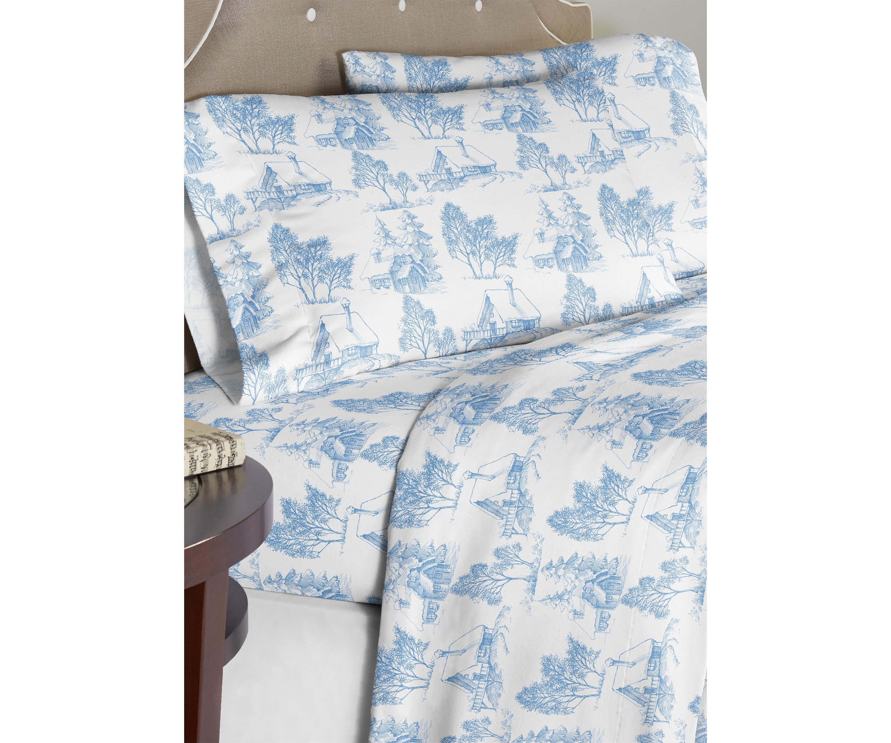 180 GSM Cotton Flannel Sheet Set