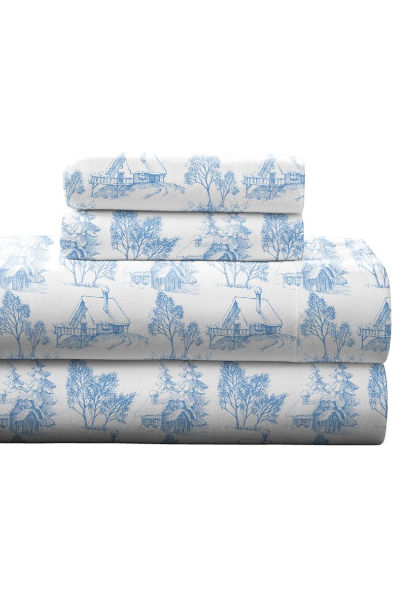 180 GSM Cotton Flannel Sheet Set