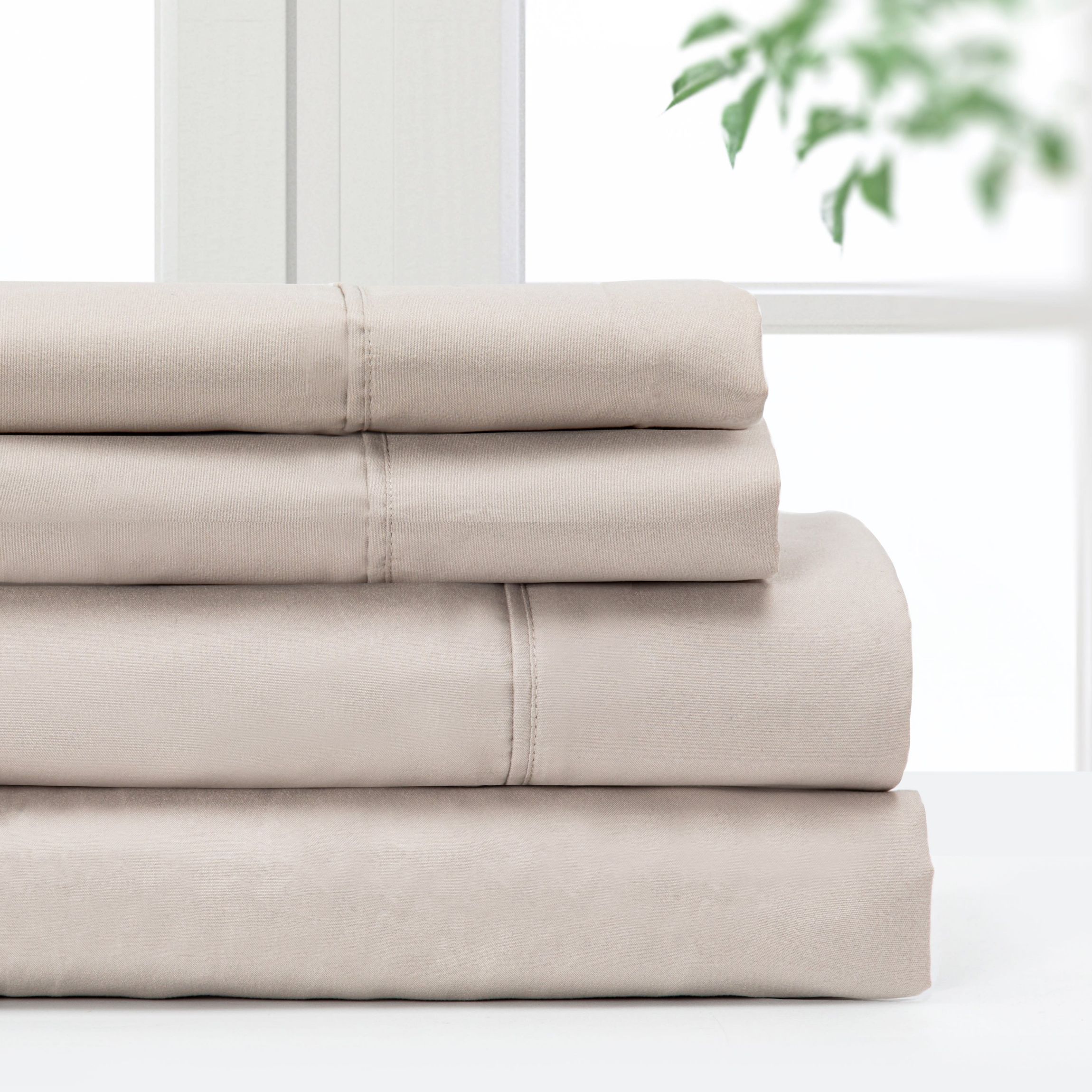 Microfiber Solid Color Sheet Sets