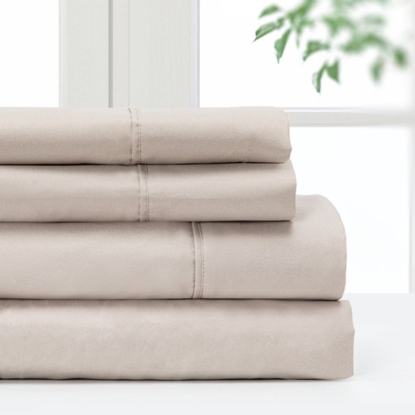 Microfiber Solid Color Sheet Sets